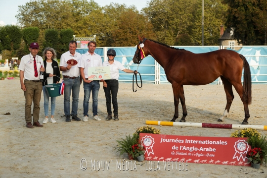 Lungta de Loma AA championne de France des 2 ans section3,2eme de l'inter